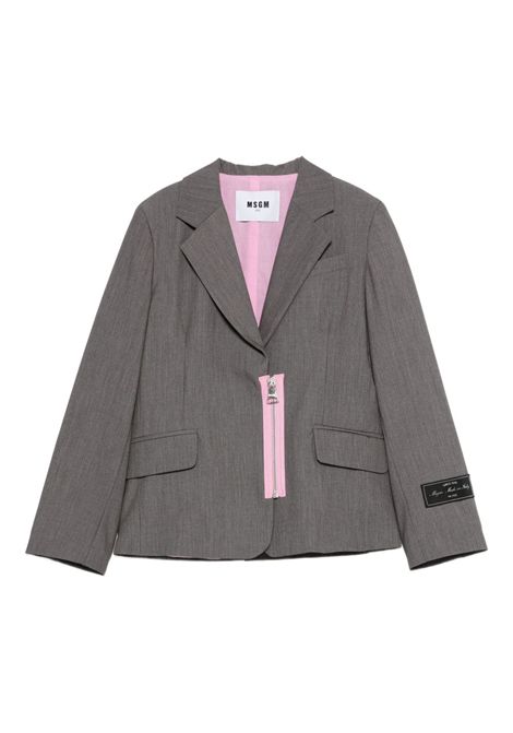 Giacca con zip MSGM KIDS | F5MSJGJK272104